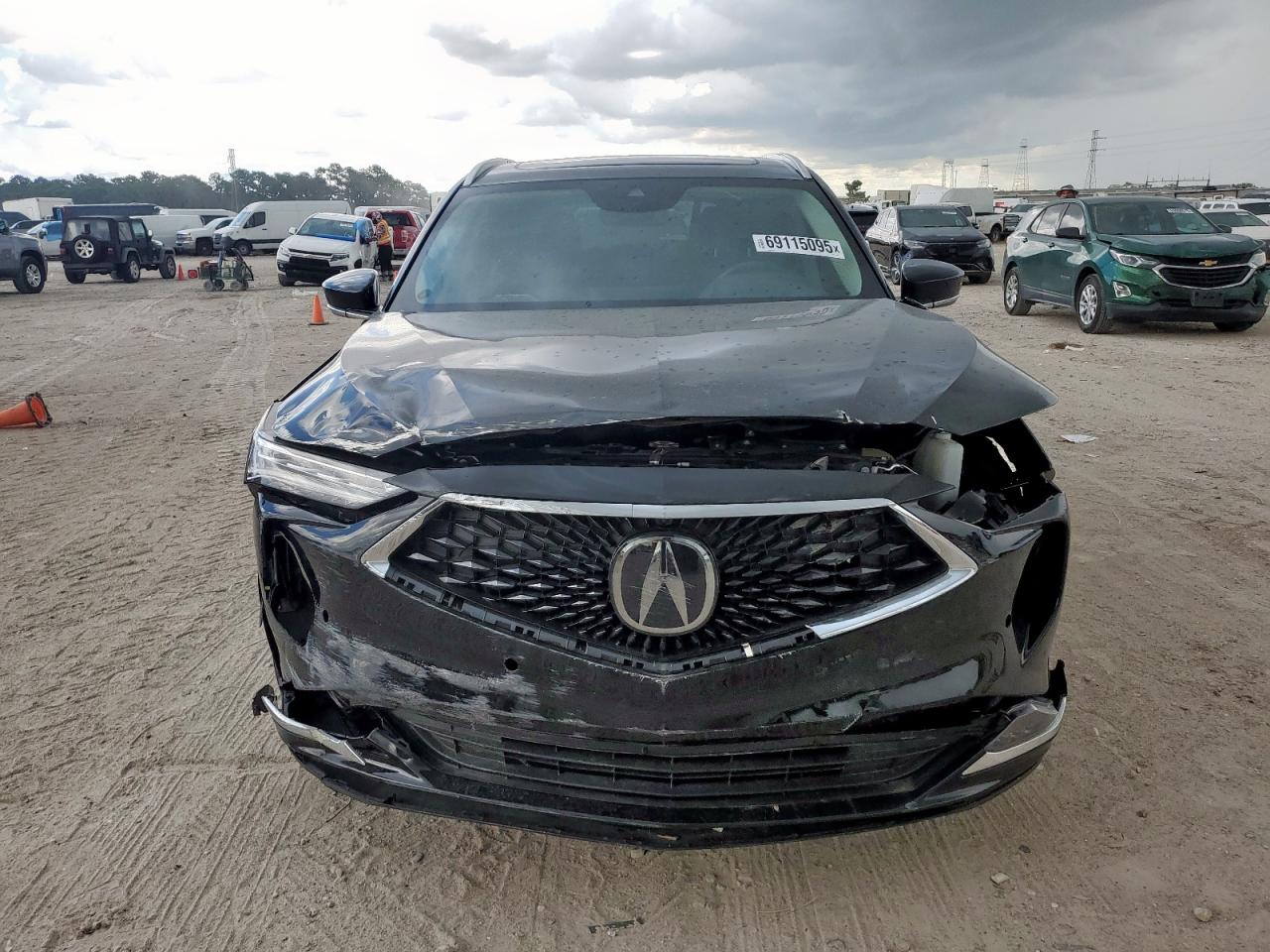 2024 Acura Mdx Advance VIN: 5J8YE1H81RL009551 Lot: 69115095