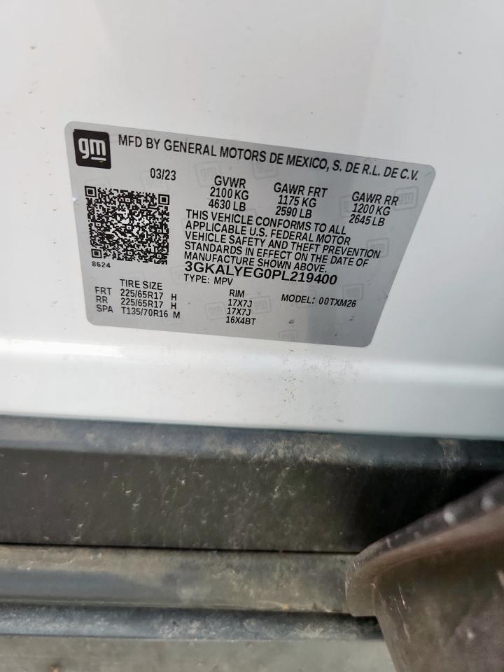 2023 GMC Terrain At4 VIN: 3GKALYEG0PL219400 Lot: 70062165