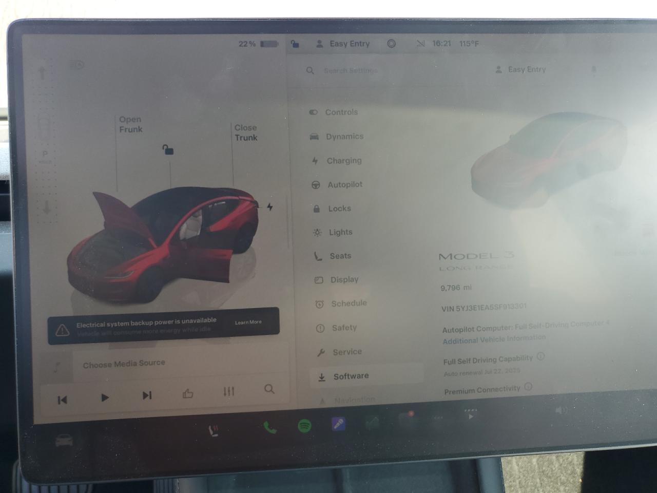 2025 Tesla Model 3 VIN: 5YJ3E1EA5SF913301 Lot: 67687375