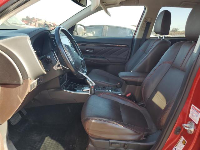  MITSUBISHI OUTLANDER 2018 Красный