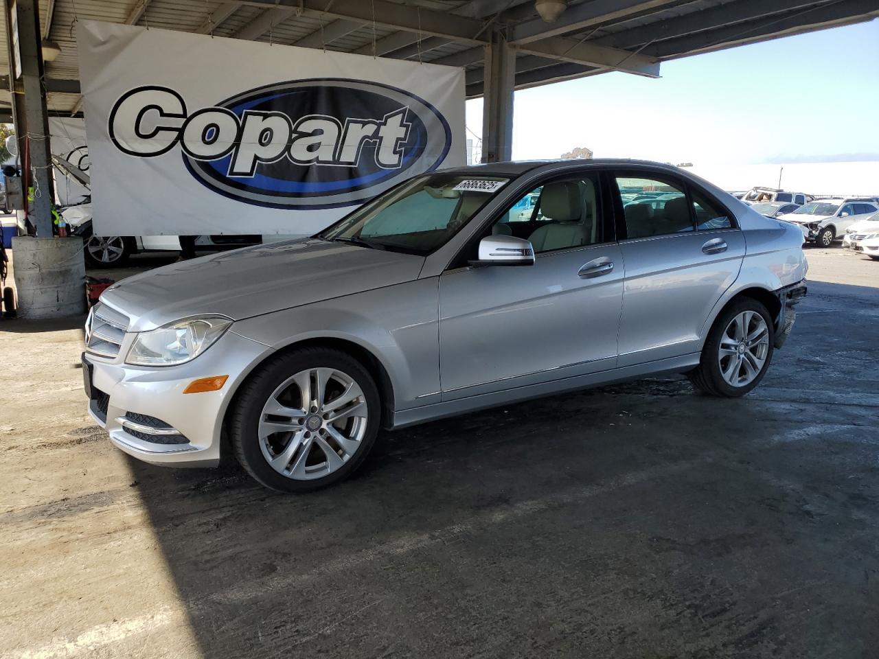 2013 Mercedes-Benz C 250 silver null gas WDDGF4HB8DA830158 photo #1