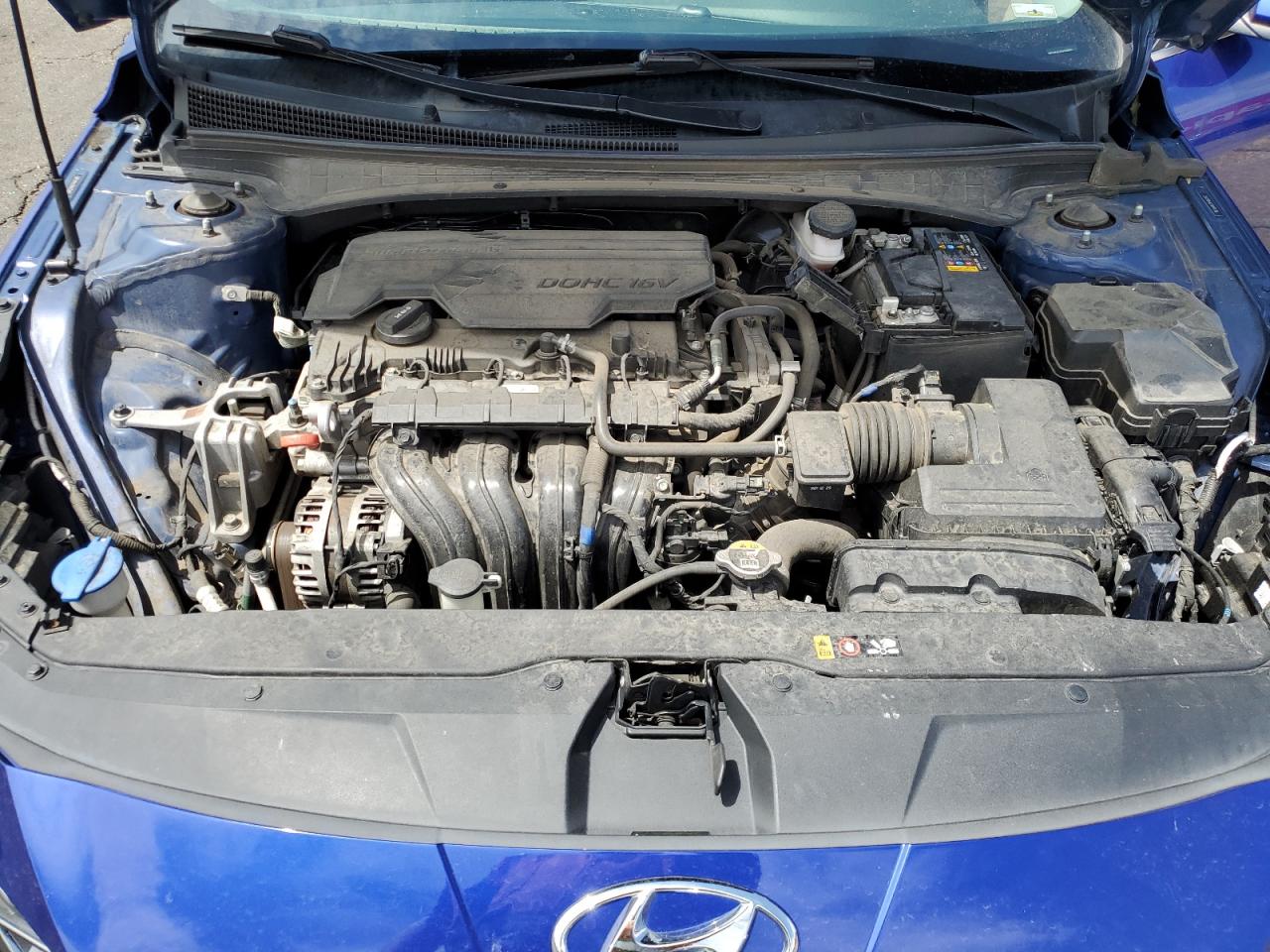 2022 Hyundai Elantra Sel VIN: 5NPLN4AG7NH055962 Lot: 68349225
