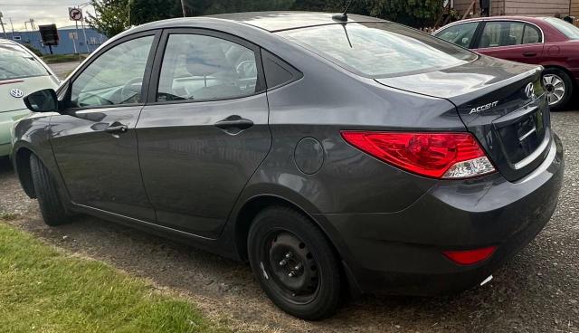 Sedans HYUNDAI ACCENT 2012 Szary