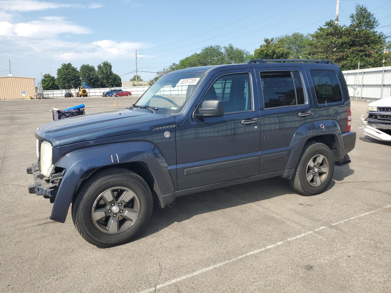 2008 Jeep Liberty Sport blue null gas 1J8GN28K98W234530 photo #1