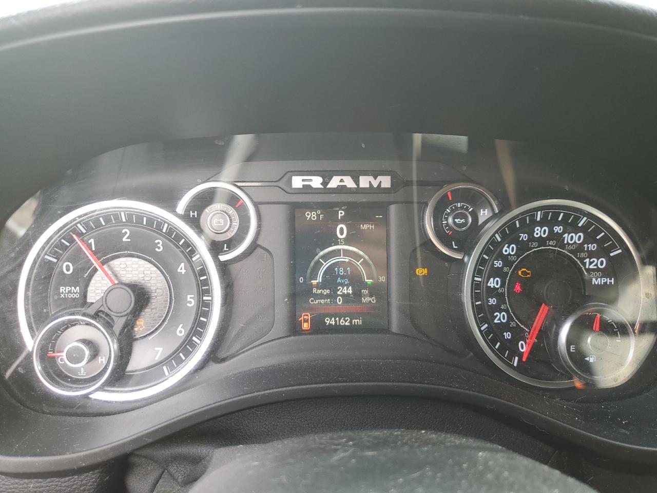 2019 Ram 1500 Big Horn/Lone Star VIN: 1C6SRFBTXKN913452 Lot: 69933745