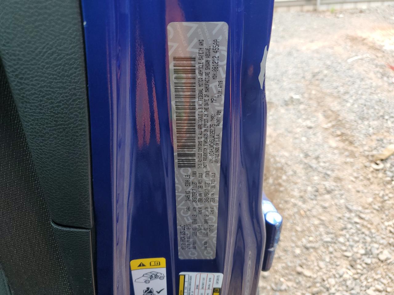 2020 Jeep Wrangler Unlimited Sport VIN: 1C4HJXDN5LW126175 Lot: 70171575