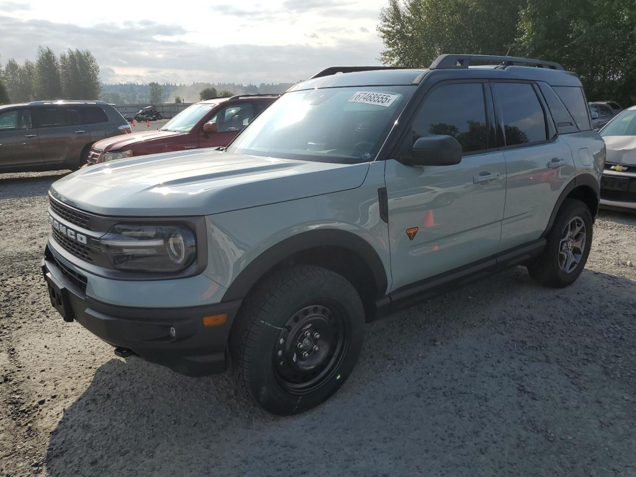 2024 Ford Bronco Sport Badlands grey null gasoline 3FMCR9D97RRF18115 photo #1
