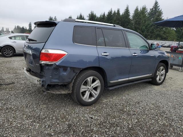  TOYOTA HIGHLANDER 2013 Blue