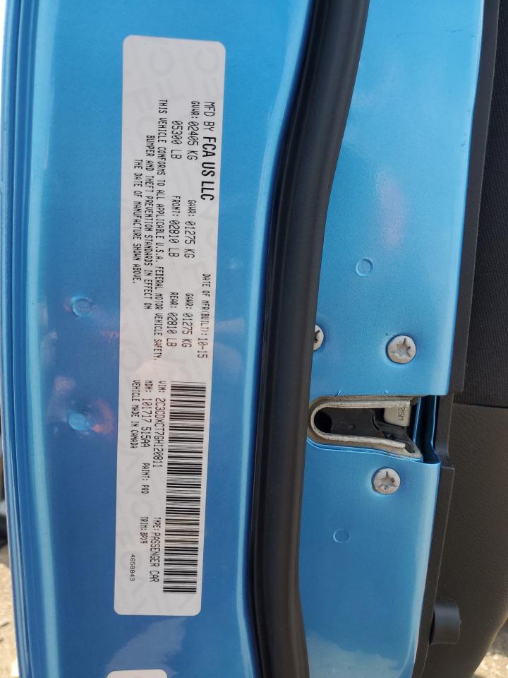 2016 Dodge Charger R/T VIN: 2C3CDXCT7GH120811 Lot: 66663915