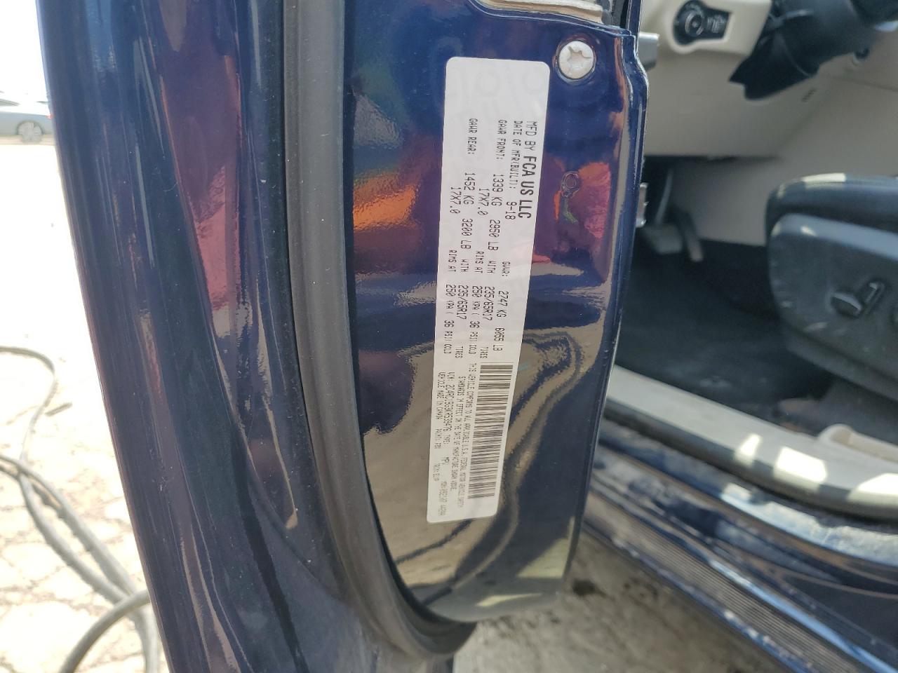 2019 Chrysler Pacifica Touring L VIN: 2C4RC1BG3KR539476 Lot: 67512365