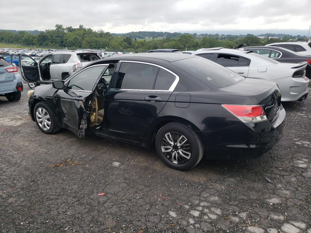 2009 Honda Accord Lx black null gas 1HGCP26359A029248 photo #3