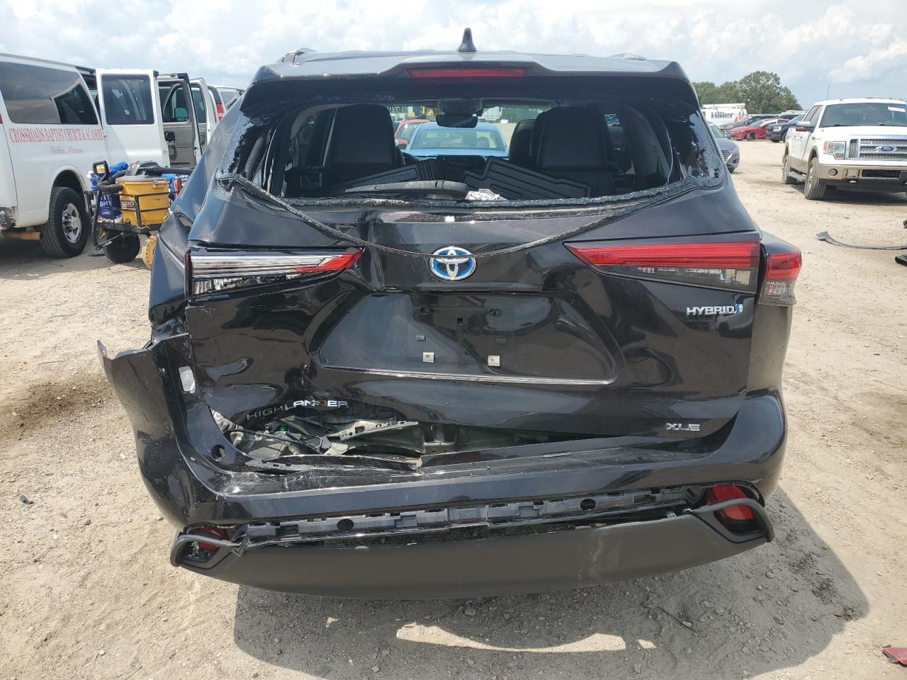 2021 Toyota Highlander Hybrid Xle VIN: 5TDHBRCH1MS015287 Lot: 67012065