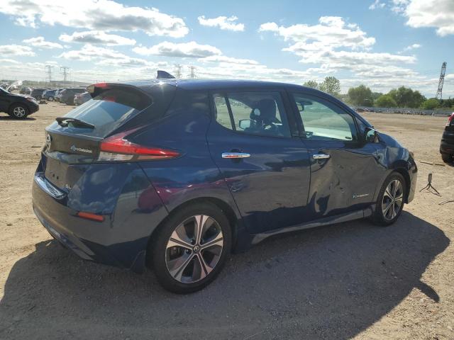  NISSAN LEAF 2018 Granatowy