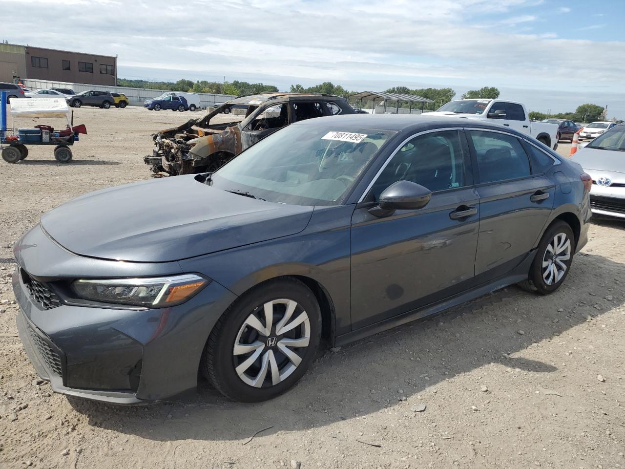 2025 Honda Civic Lx grey null gas 2HGFE2F24SH586279 photo #1