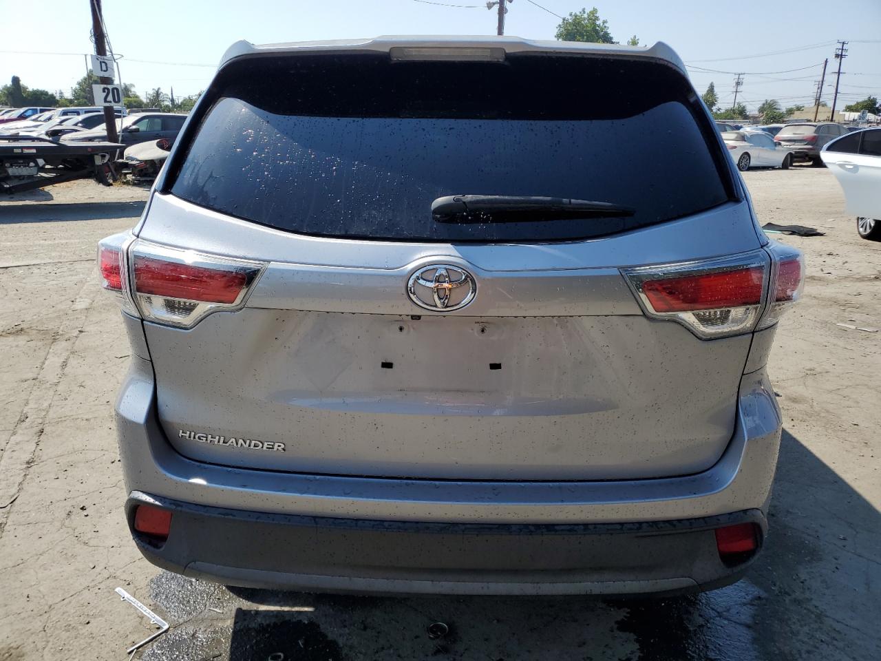 2016 Toyota Highlander Le VIN: 5TDZKRFH3GS184845 Lot: 68545035