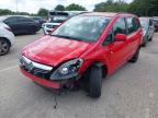 2013 VAUXHALL ZAFIRA EXC for sale at Copart SANDWICH