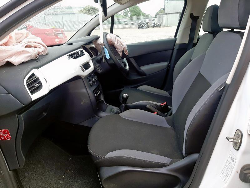 2012 CITROEN C3 WHITE