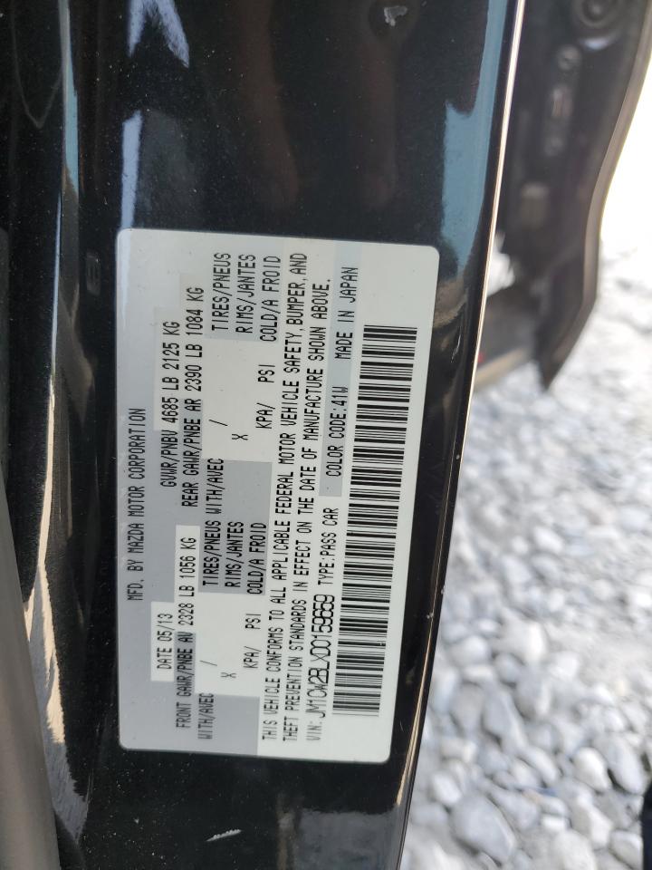 2013 Mazda 5 VIN: JM1CW2BLXD0159659 Lot: 66557395