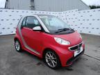 2012 SMART FORTWO PAS for sale at Copart WHITBURN