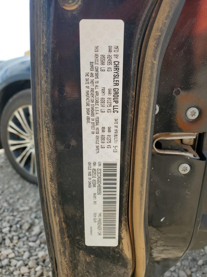 2013 Chrysler 300 S VIN: 2C3CCAGG6DH699556 Lot: 68683735