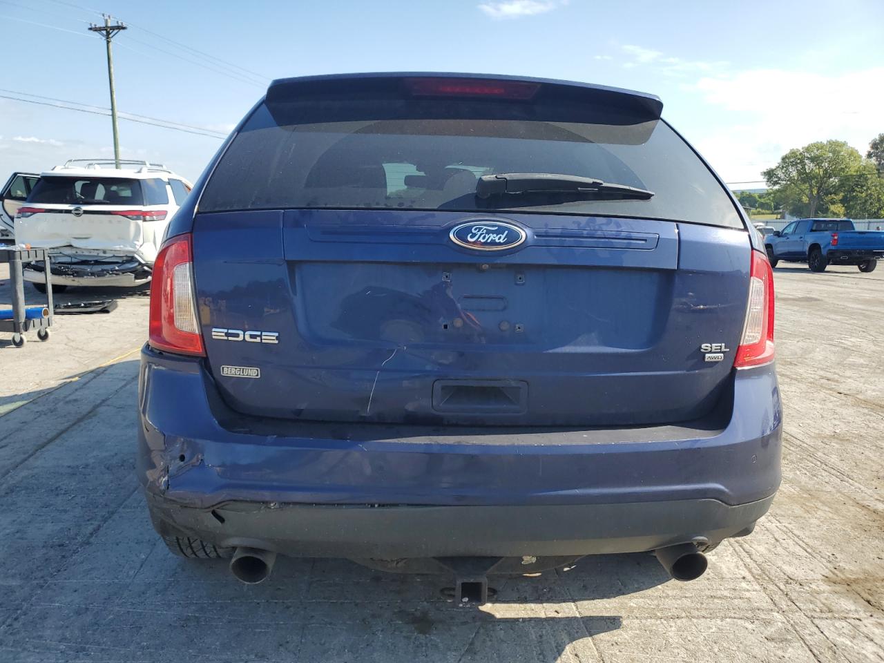 2011 Ford Edge Sel VIN: 2FMDK4JC2BBA84606 Lot: 68018835