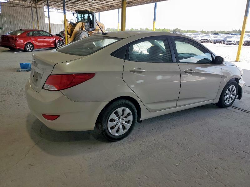 Sedans HYUNDAI ACCENT 2017 Biały