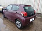 2015 PEUGEOT 108 ACTIVE for sale at Copart PETERLEE