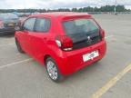 2015 PEUGEOT 108 ACTIVE for sale at Copart SANDTOFT