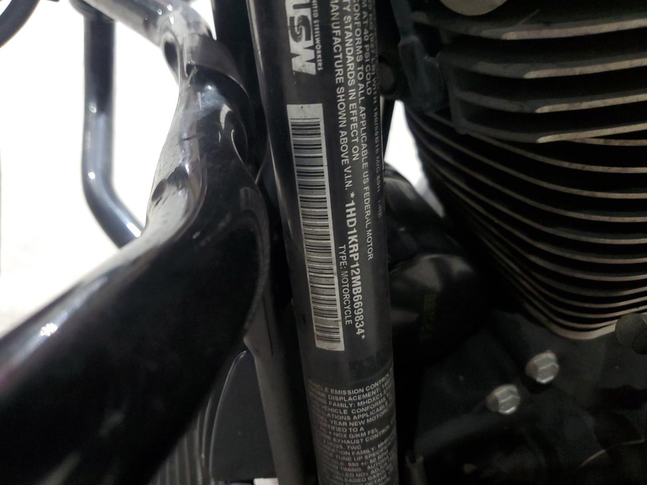 2021 Harley-Davidson Flhxs VIN: 1HD1KRP12MB669834 Lot: 69143595