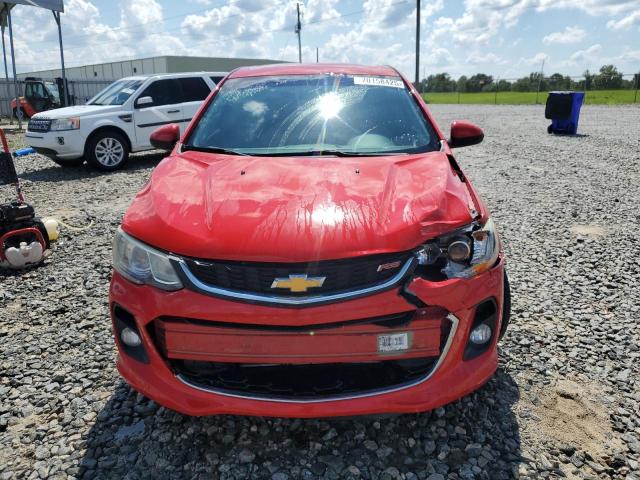 CHEVROLET SONIC 2017 Красный