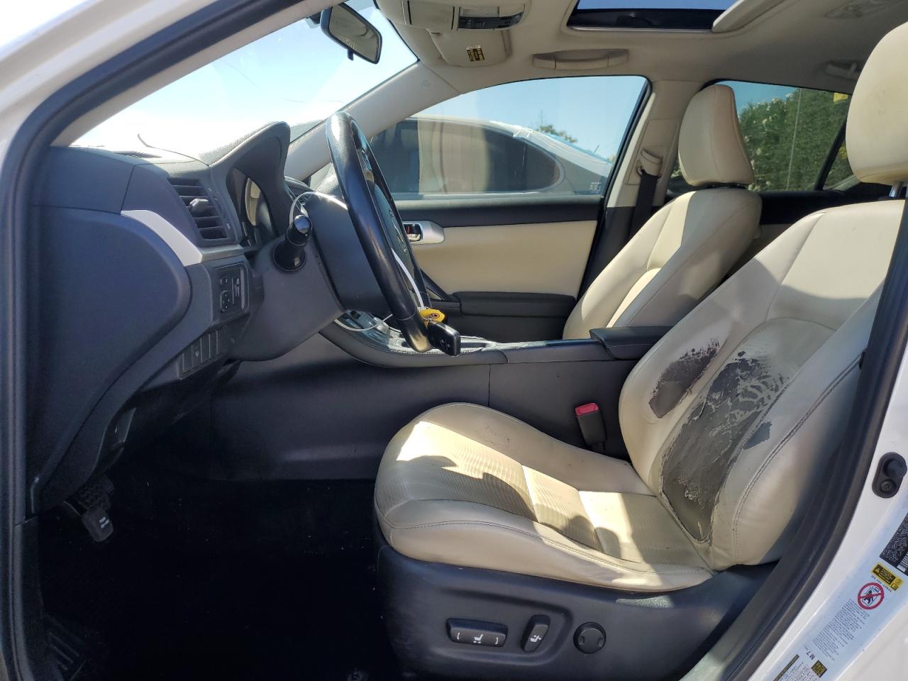 2012 Lexus Ct 200 VIN: JTHKD5BH6C2051197 Lot: 68212655