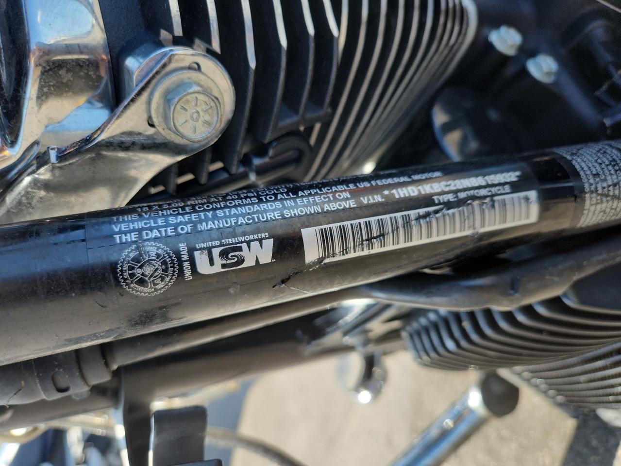 2022 Harley-Davidson Flhx VIN: 1HD1KBC28NB615932 Lot: 69629515