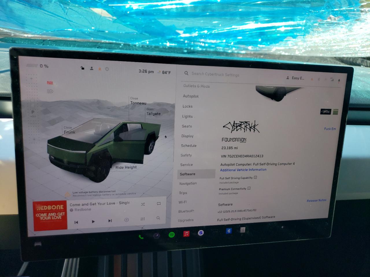 2024 Tesla Cybertruck VIN: 7G2CEHED4RA012413 Lot: 70185505