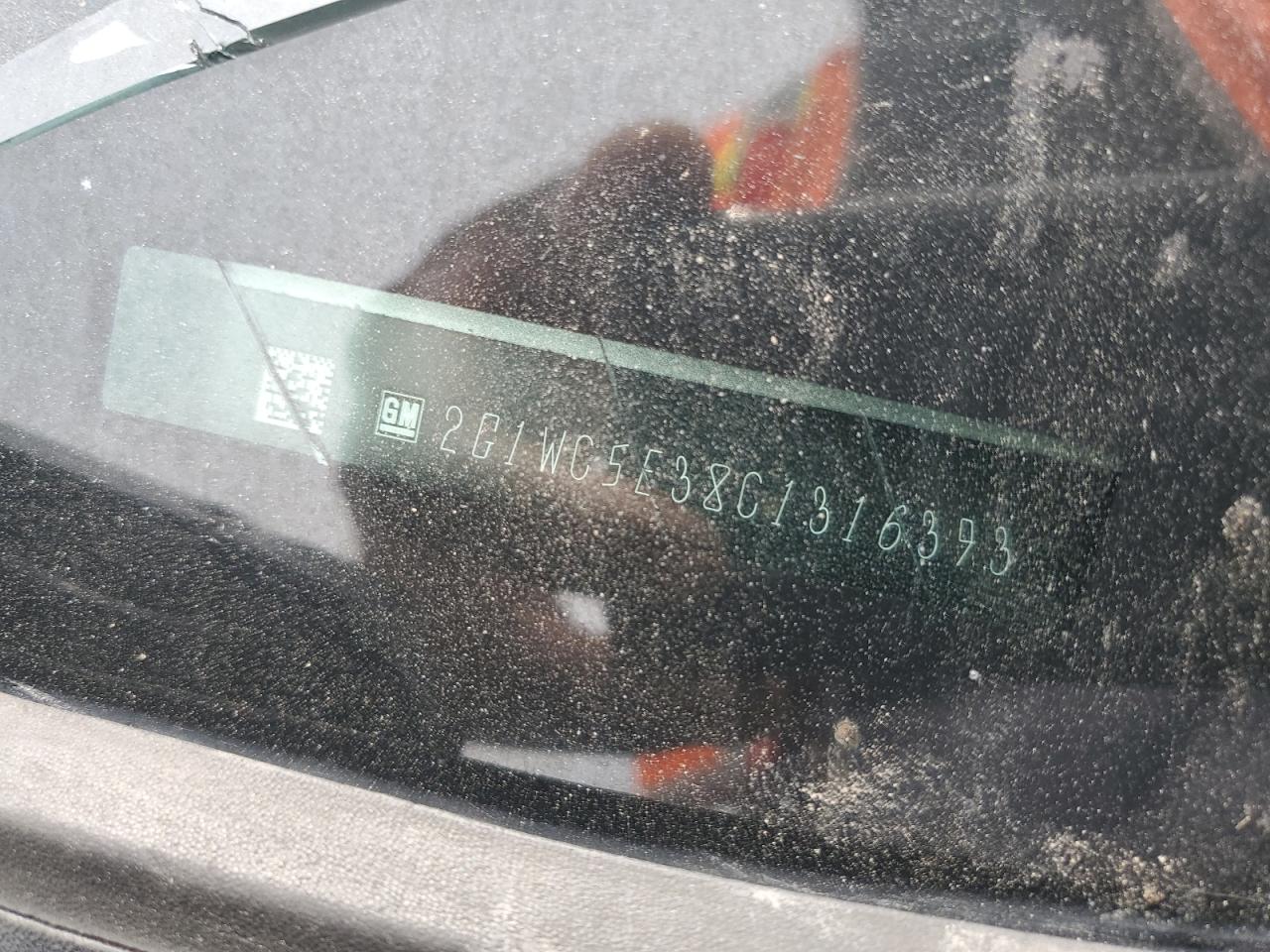 2012 Chevrolet Impala Ltz VIN: 2G1WC5E38C1316393 Lot: 70455125