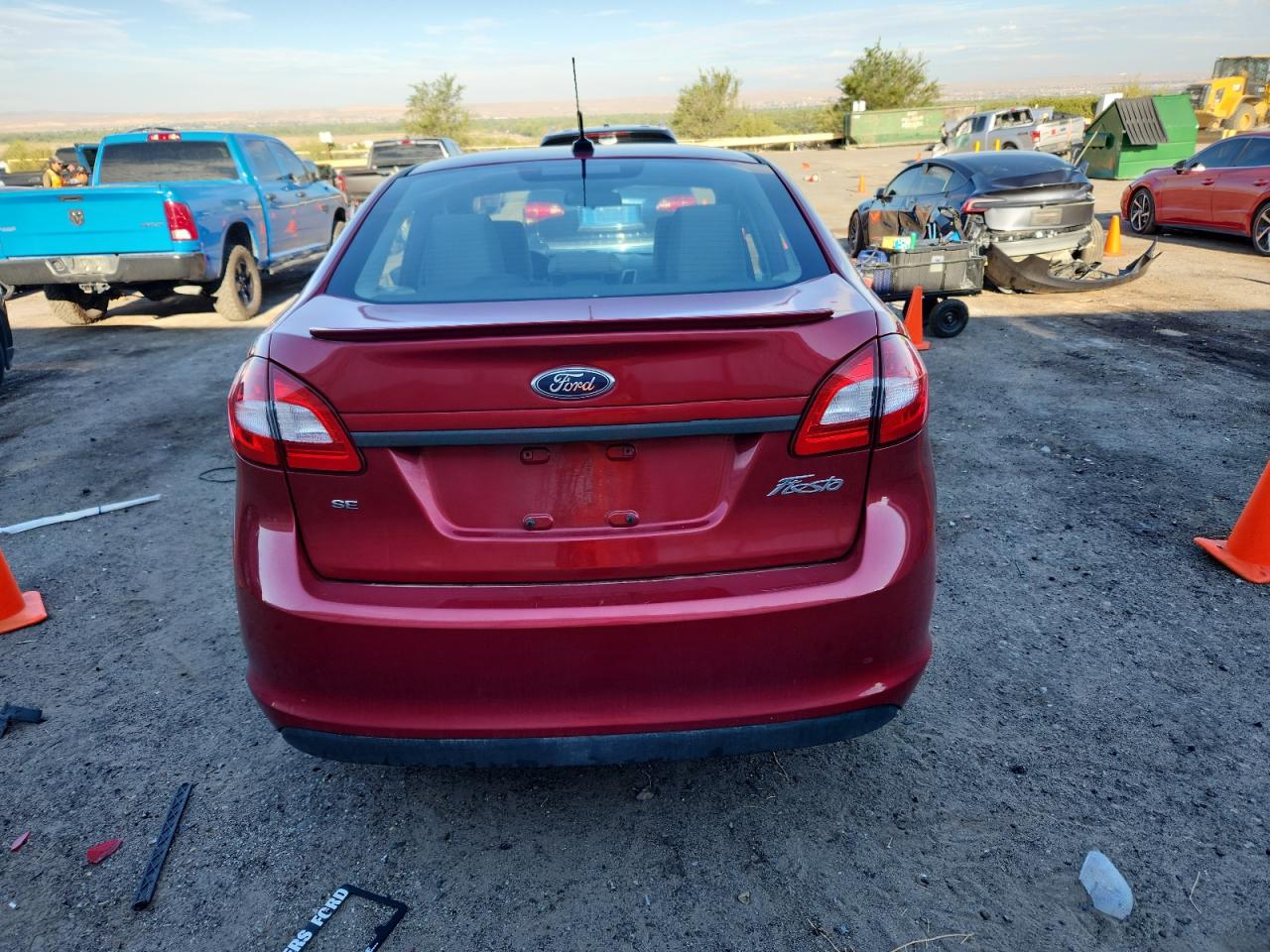 2012 Ford Fiesta Se VIN: 3FADP4BJ4CM126282 Lot: 70578555