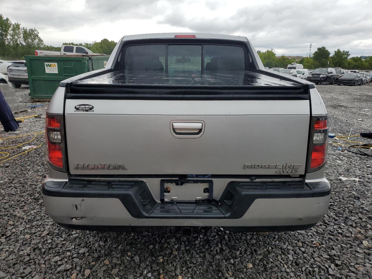 2012 Honda Ridgeline Rtl VIN: 5FPYK1F54CB456344 Lot: 67771665