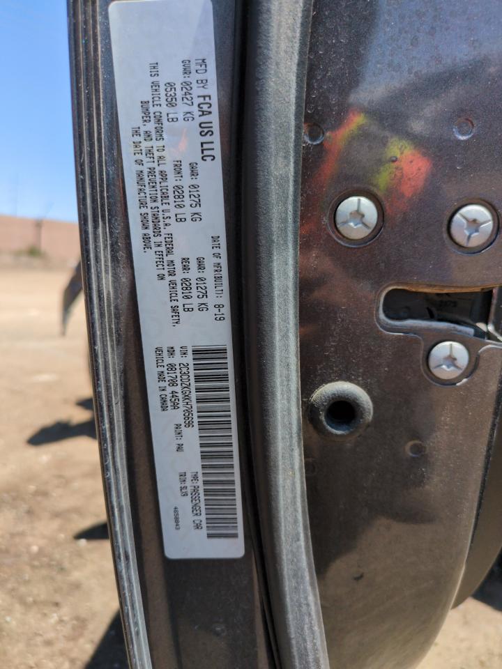 2019 Dodge Challenger Gt VIN: 2C3CDZKGXKH705696 Lot: 67844005