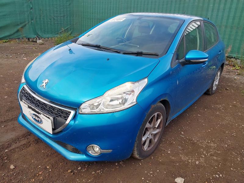 2013 PEUGEOT 208 ACTIVE for sale at Copart PETERLEE