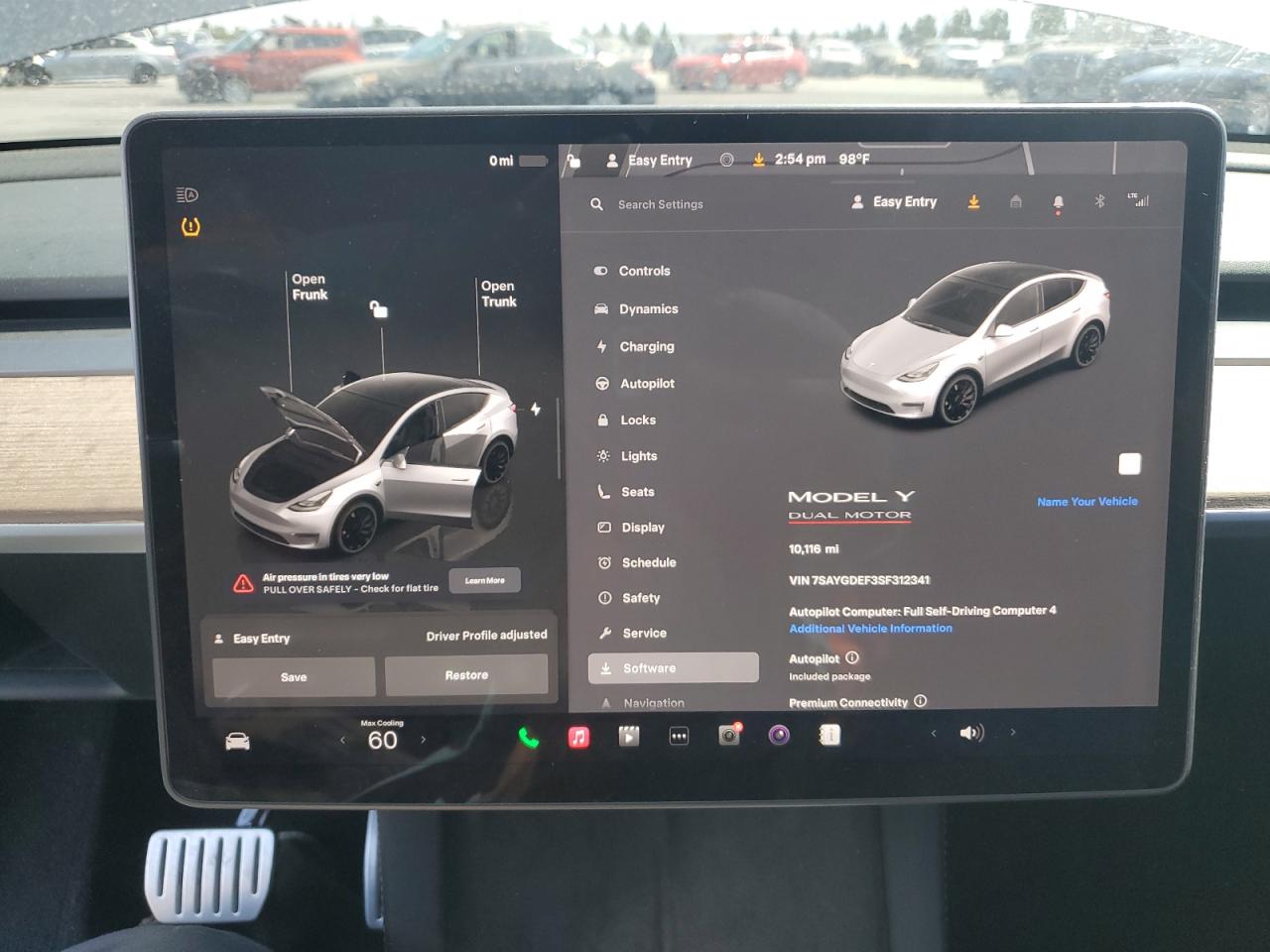 2025 Tesla Model Y VIN: 7SAYGDEF3SF312341 Lot: 71064425