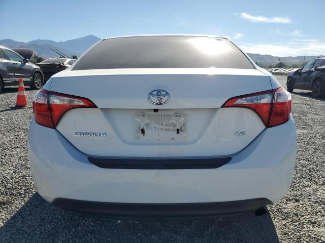  TOYOTA COROLLA 2016 Biały