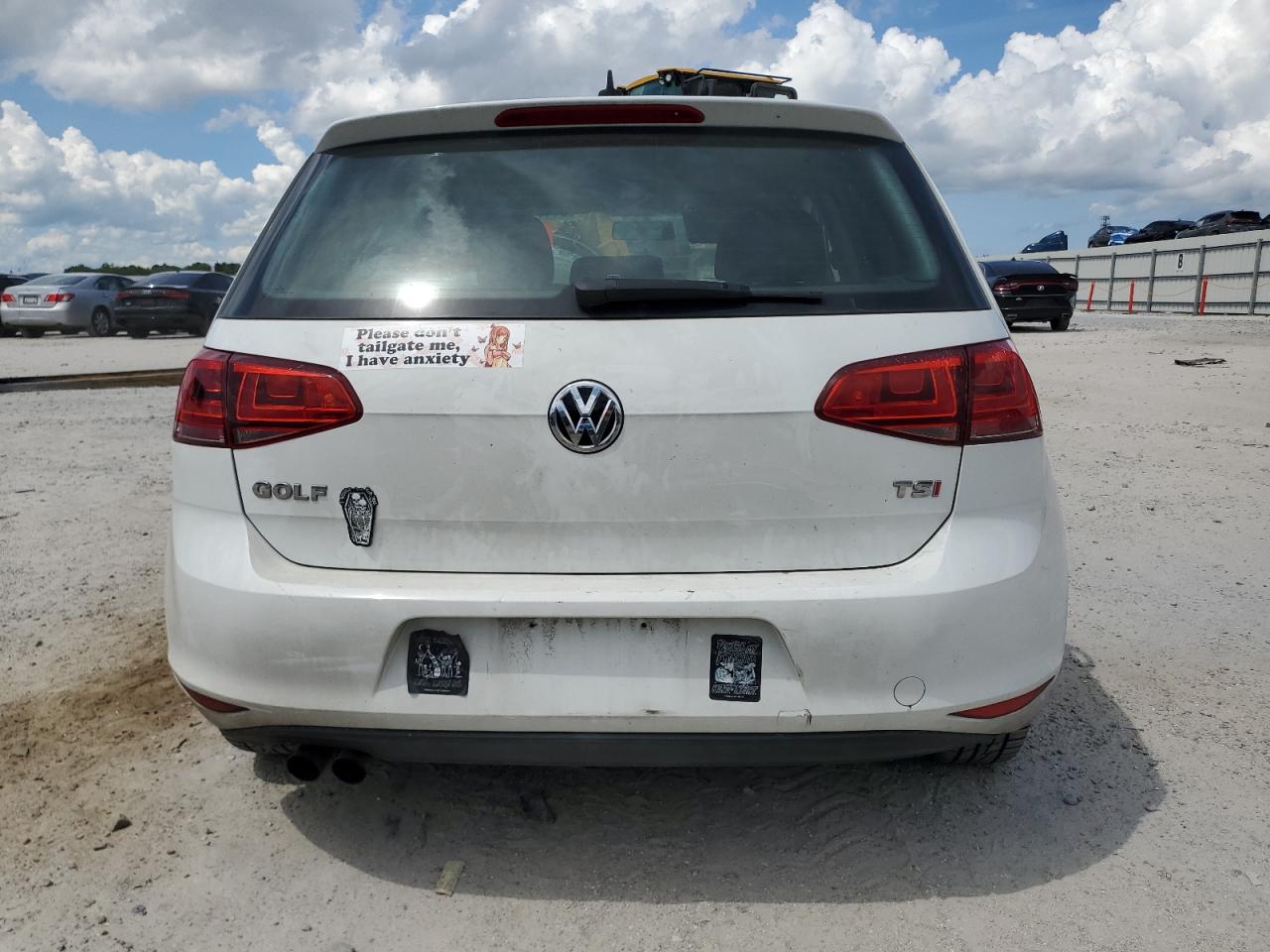 2016 Volkswagen Golf S/Se VIN: 3VW217AU6GM006860 Lot: 68441975