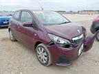 2016 PEUGEOT 108 ACTIVE  for sale at Copart YORK