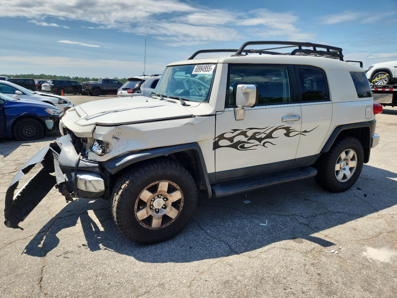 TOYOTA FJ CRUISER 2010. Lot# 68994955. VIN JTEBU4BF8AK090148. Photo 1