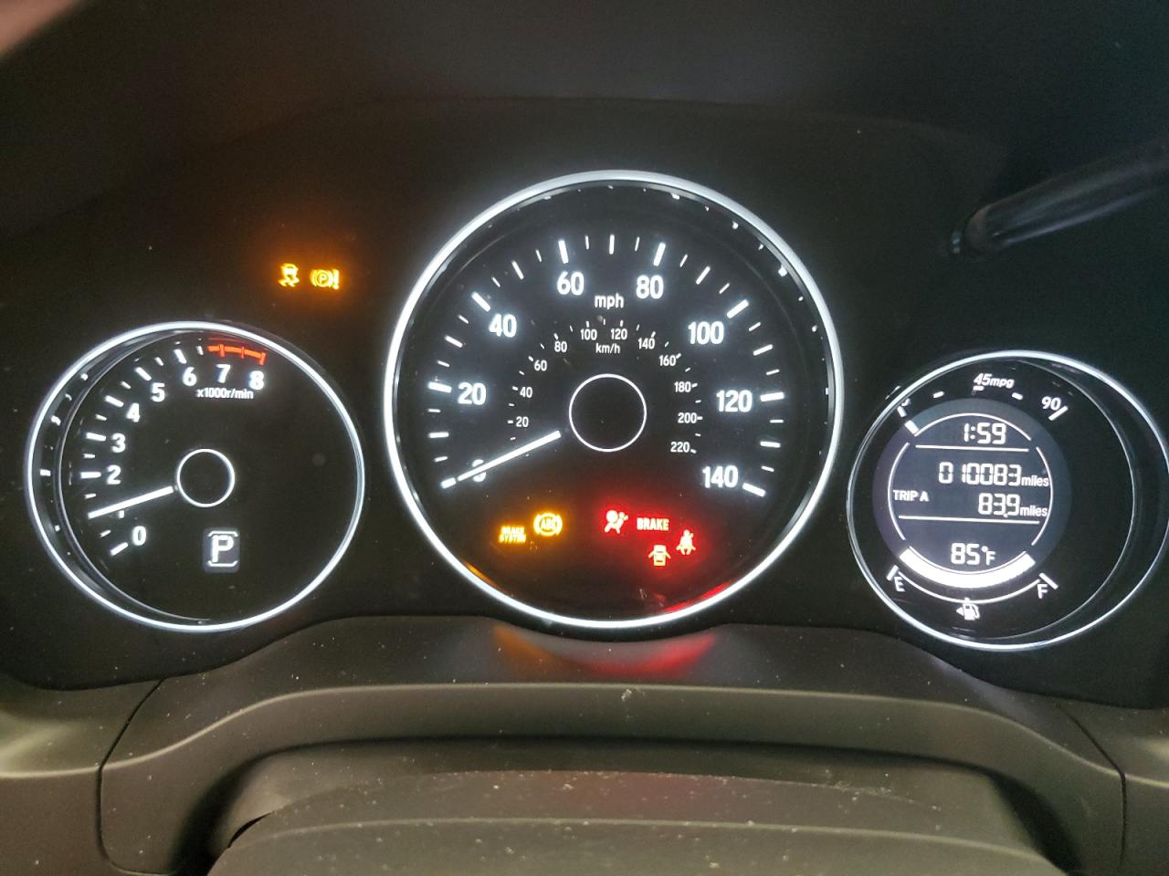 2019 Honda Hr-V Lx VIN: 3CZRU6H36KG730307 Lot: 69043505