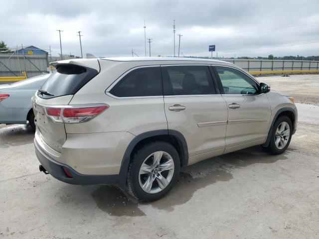  TOYOTA HIGHLANDER 2016 Золотой