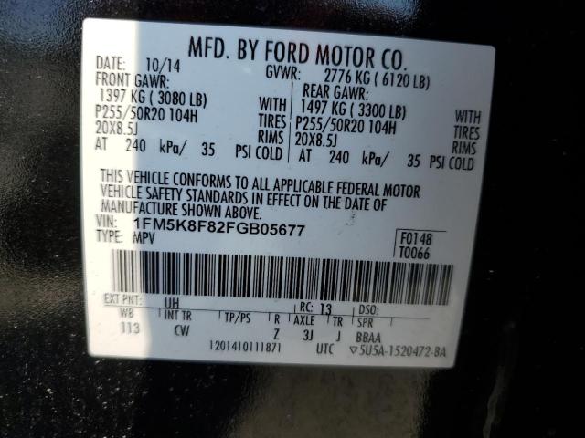 2015 FORD EXPLORER LIMITED