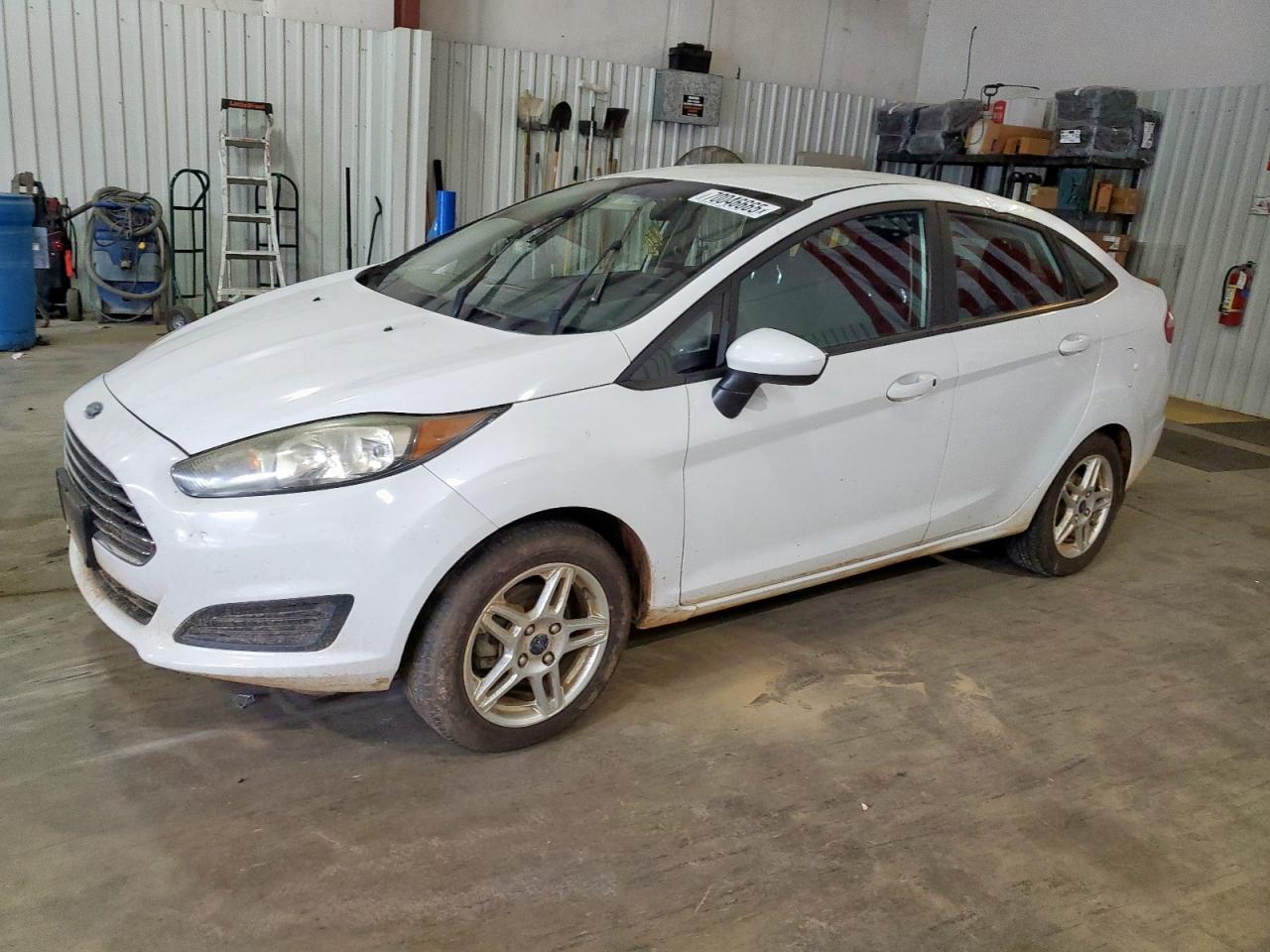 2019 Ford Fiesta Se white null gasoline 3FADP4BJXKM147815 photo #1