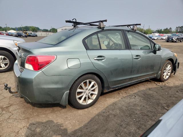 Sedans SUBARU IMPREZA 2014 Teal