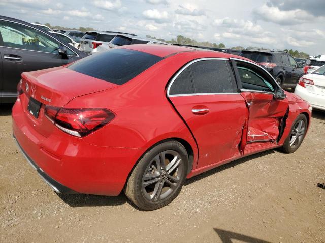  MERCEDES-BENZ A-CLASS 2020 Красный