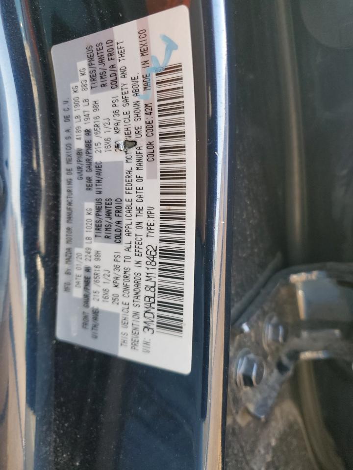 2020 Mazda Cx-30 VIN: 3MVDMABL8LM118462 Lot: 69478865